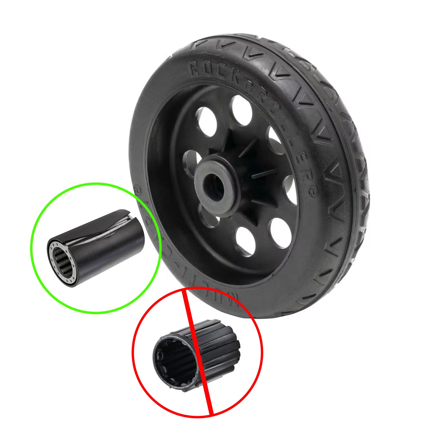 Steel Roller Needle Bearing Upgrade Kit